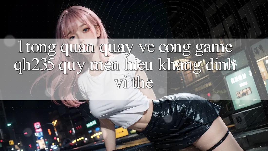 1. Tổng Quan Quay về Cổng Game qh235 – Quý mến Hiệu Khẳng Định Vị Thế 1. Tổng Quan Quay về Cổng Game qh235 – Quý mến Hiệu Khẳng Định Vị Thế