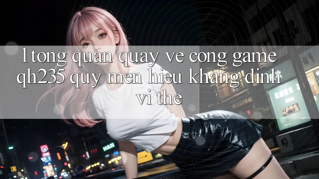1. Tổng Quan Quay về Cổng Game qh235 – Quý mến Hiệu Khẳng Định Vị Thế 1. Tổng Quan Quay về Cổng Game qh235 – Quý mến Hiệu Khẳng Định Vị Thế