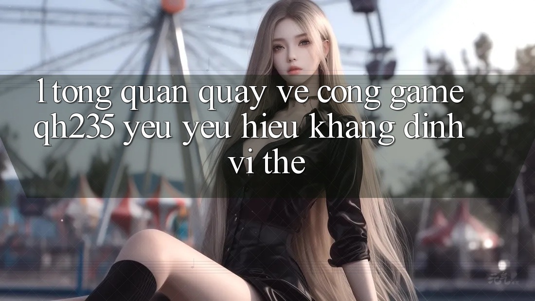 1. Tổng Quan Quay về Cổng Game qh235 – Yêu yêu Hiệu Khẳng Định Vị Thế 1. Tổng Quan Quay về Cổng Game qh235 – Yêu yêu Hiệu Khẳng Định Vị Thế