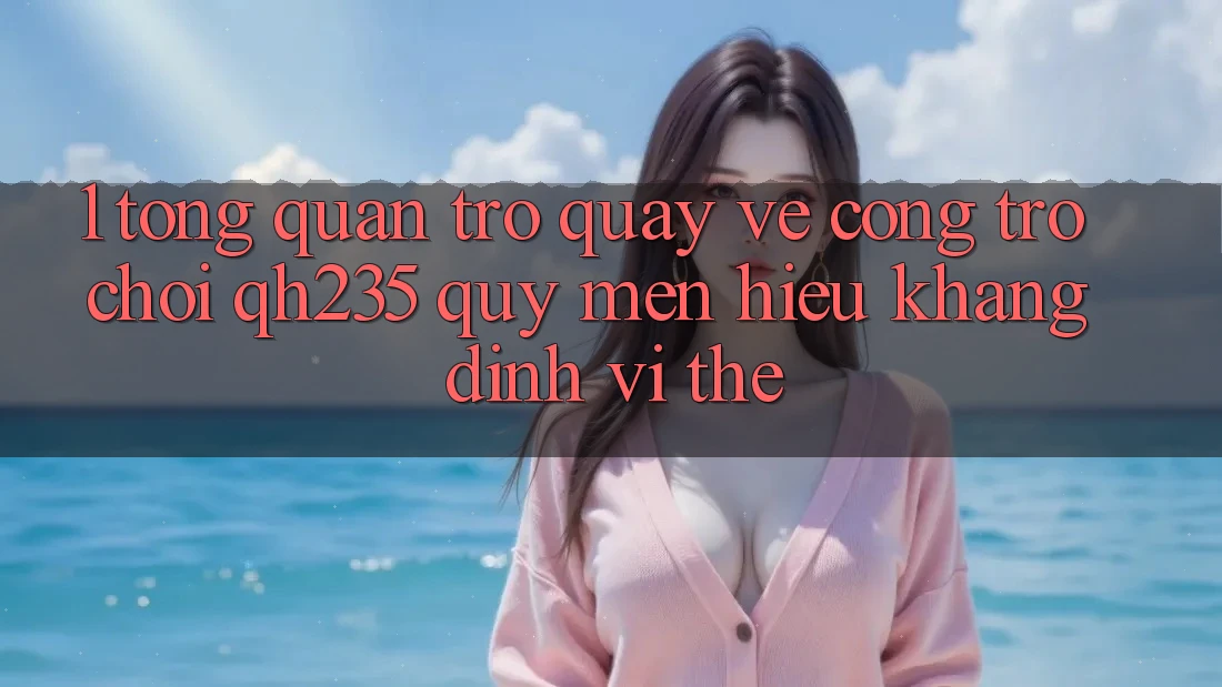 1. Tổng Quan Trở quay về Cổng Trò chơi qh235 – Quý mến Hiệu Khẳng Định Vị Thế