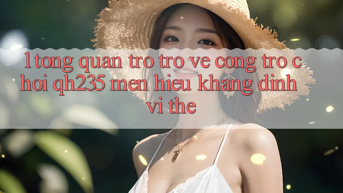 1. Tổng Quan Trở trở về Cổng Trò chơi qh235 – Mến Hiệu Khẳng Định Vị Thế 1. Tổng Quan Trở trở về Cổng Trò chơi qh235 – Mến Hiệu Khẳng Định Vị Thế