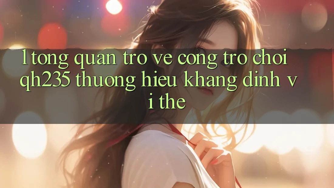 1. Tổng Quan Trở về Cổng Trò chơi qh235 – Thương Hiệu Khẳng Định Vị Thế 1. Tổng Quan Trở về Cổng Trò chơi qh235 – Thương Hiệu Khẳng Định Vị Thế
