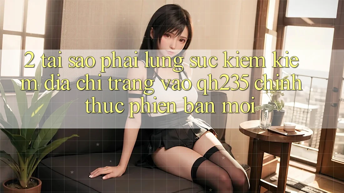 2. Tại Sao Phải Lùng sục kiếm Kiếm Địa chỉ trang Vào qh235 Chính Thức Phiên bản mới?