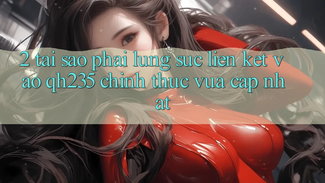 2. Tại Sao Phải Lùng sục Liên kết Vào qh235 Chính Thức Vừa cập nhật? 2. Tại Sao Phải Lùng sục Liên kết Vào qh235 Chính Thức Vừa cập nhật?