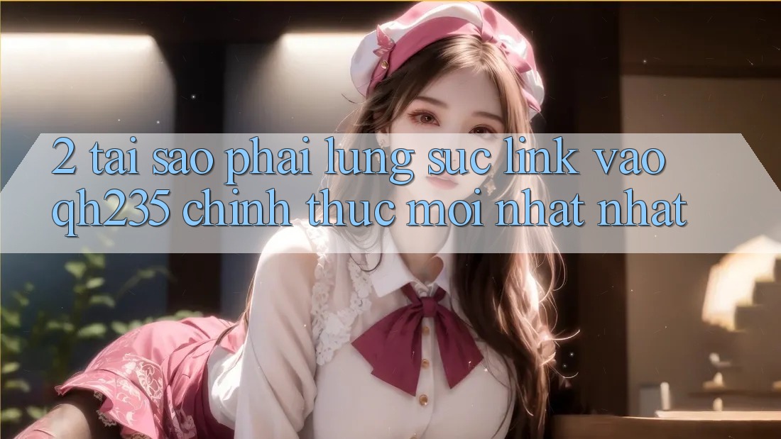 2. Tại Sao Phải Lùng sục Link Vào qh235 Chính Thức Mới nhất Nhất? 2. Tại Sao Phải Lùng sục Link Vào qh235 Chính Thức Mới nhất Nhất?
