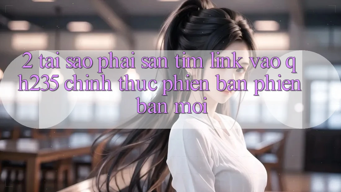 2. Tại Sao Phải Săn tìm Link Vào qh235 Chính Thức Phiên bản phiên bản mới? 2. Tại Sao Phải Săn tìm Link Vào qh235 Chính Thức Phiên bản phiên bản mới?