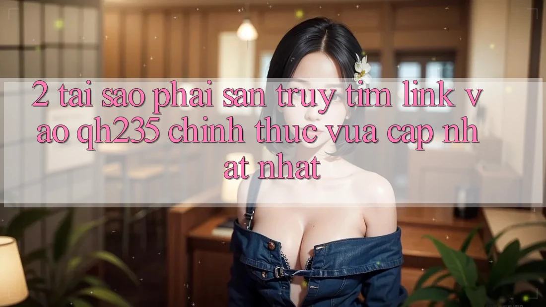 2. Tại Sao Phải Săn truy tìm Link Vào qh235 Chính Thức Vừa cập nhật Nhất? 2. Tại Sao Phải Săn truy tìm Link Vào qh235 Chính Thức Vừa cập nhật Nhất?