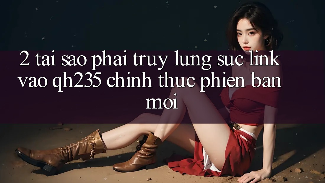 2. Tại Sao Phải Truy lùng sục Link Vào qh235 Chính Thức Phiên bản mới? 2. Tại Sao Phải Truy lùng sục Link Vào qh235 Chính Thức Phiên bản mới?