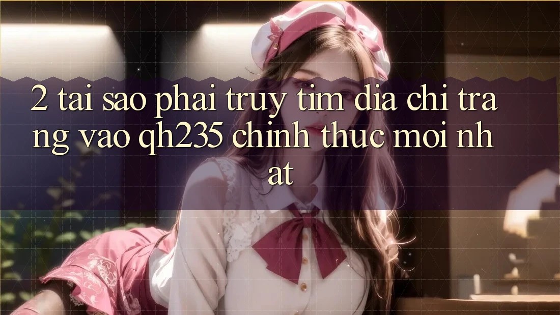 2. Tại Sao Phải Truy tìm Địa chỉ trang Vào qh235 Chính Thức Mới nhất? 2. Tại Sao Phải Truy tìm Địa chỉ trang Vào qh235 Chính Thức Mới nhất?