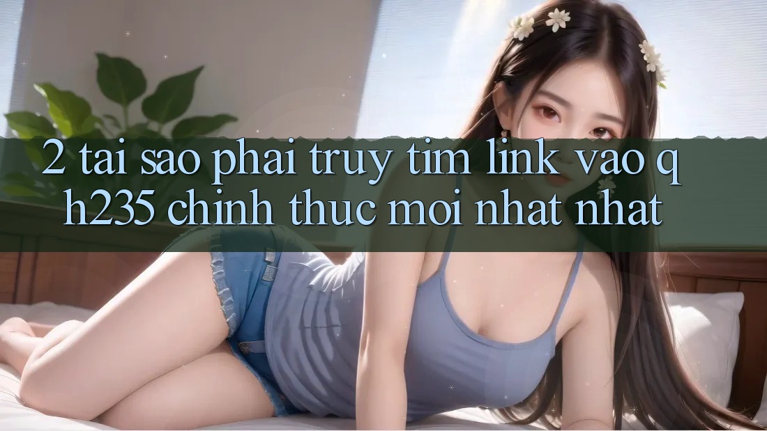 2. Tại Sao Phải Truy tìm Link Vào qh235 Chính Thức Mới nhất Nhất? 2. Tại Sao Phải Truy tìm Link Vào qh235 Chính Thức Mới nhất Nhất?