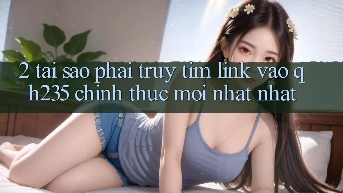 2. Tại Sao Phải Truy tìm Link Vào qh235 Chính Thức Mới nhất Nhất? 2. Tại Sao Phải Truy tìm Link Vào qh235 Chính Thức Mới nhất Nhất?