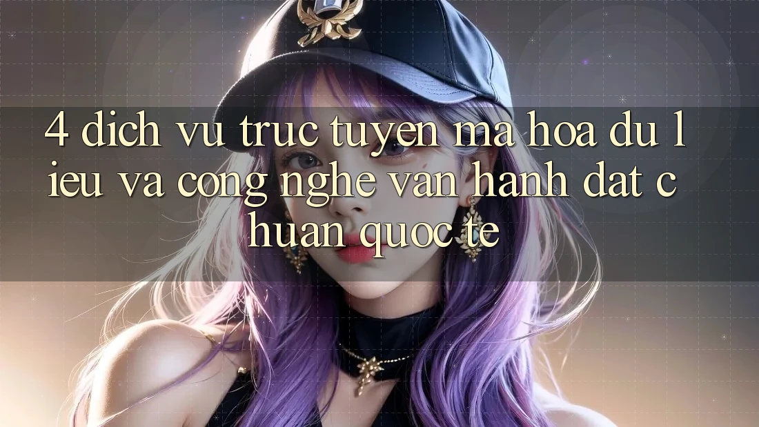 4. Dịch vụ trực tuyến Mã hóa dữ liệu Và Công Nghệ Vận Hành Đạt Chuẩn Quốc Tế 4. Dịch vụ trực tuyến Mã hóa dữ liệu Và Công Nghệ Vận Hành Đạt Chuẩn Quốc Tế