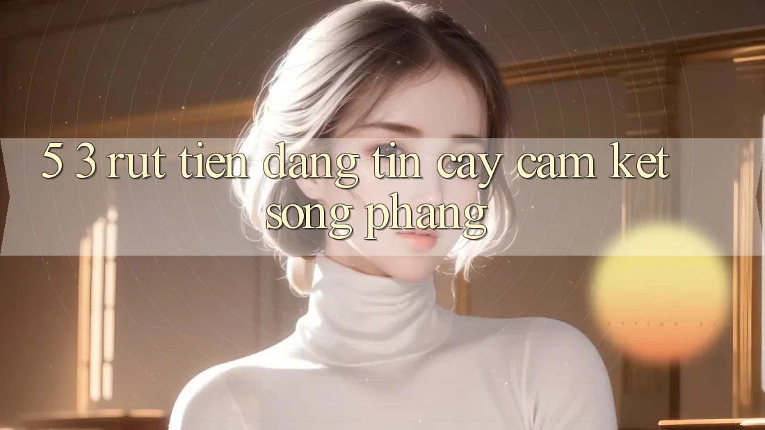5. 3. Rút Tiền Đáng tin cậy – Cam Kết Sòng Phẳng 5. 3. Rút Tiền Đáng tin cậy – Cam Kết Sòng Phẳng
