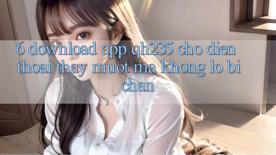 6. Download App qh235 Cho Điện Thoại – Thấy Mượt Mà Không Lo Bị Chặn 6. Download App qh235 Cho Điện Thoại – Thấy Mượt Mà Không Lo Bị Chặn