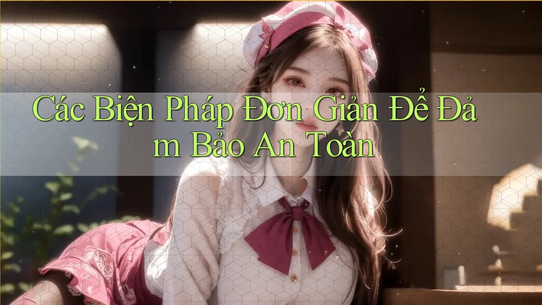 Các Biện Pháp Đơn Giản Để Đảm Bảo An Toàn Các Biện Pháp Đơn Giản Để Đảm Bảo An Toàn