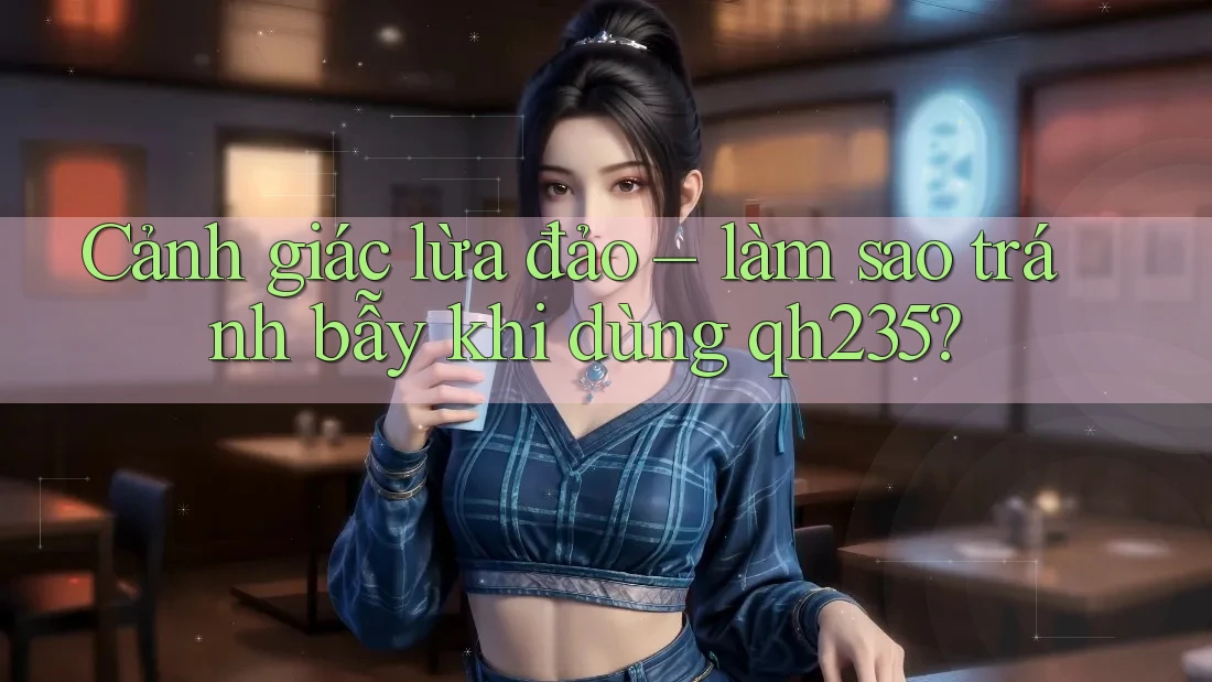 Cảnh giác lừa đảo – làm sao tránh bẫy khi dùng qh235? Cảnh giác lừa đảo – làm sao tránh bẫy khi dùng qh235?