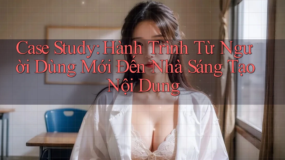 Case Study: Hành Trình Từ Người Dùng Mới Đến Nhà Sáng Tạo Nội Dung