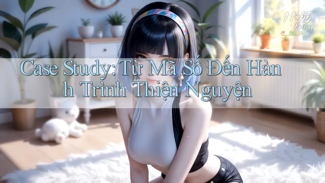 Case Study: Từ Mã Số Đến Hành Trình Thiện Nguyện Case Study: Từ Mã Số Đến Hành Trình Thiện Nguyện