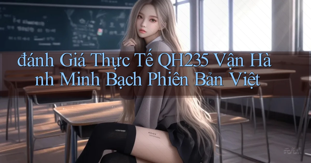 đánh giá thực tế qh235 vận hành minh bạch phiên bản việt