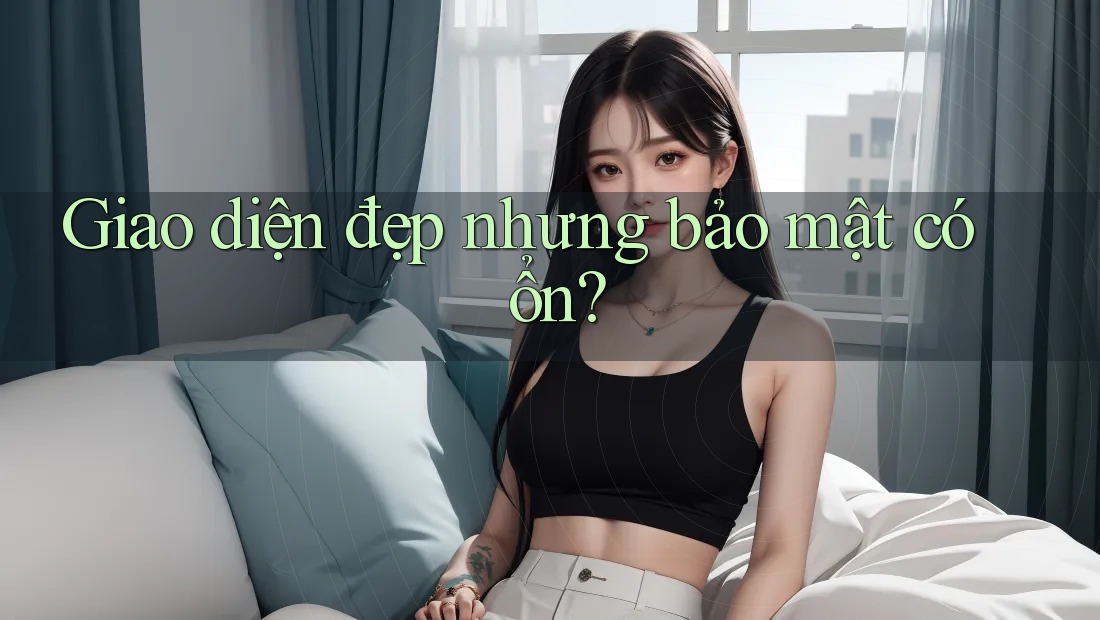 Giao diện đẹp nhưng bảo mật có ổn?