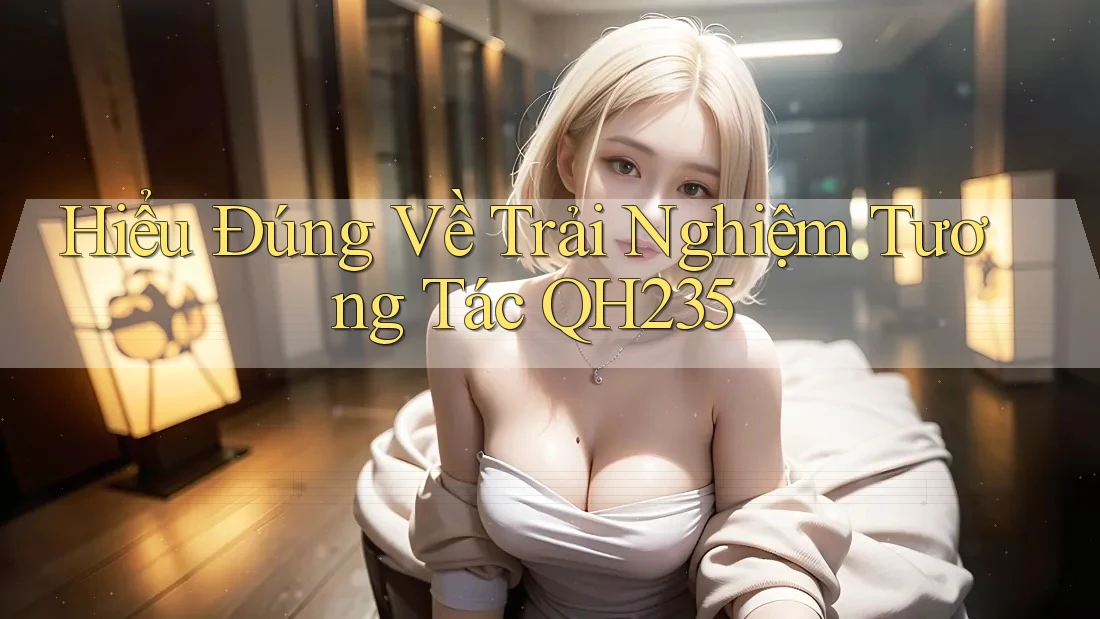 Hiểu Đúng Về Trải Nghiệm Tương Tác QH235 Hiểu Đúng Về Trải Nghiệm Tương Tác QH235