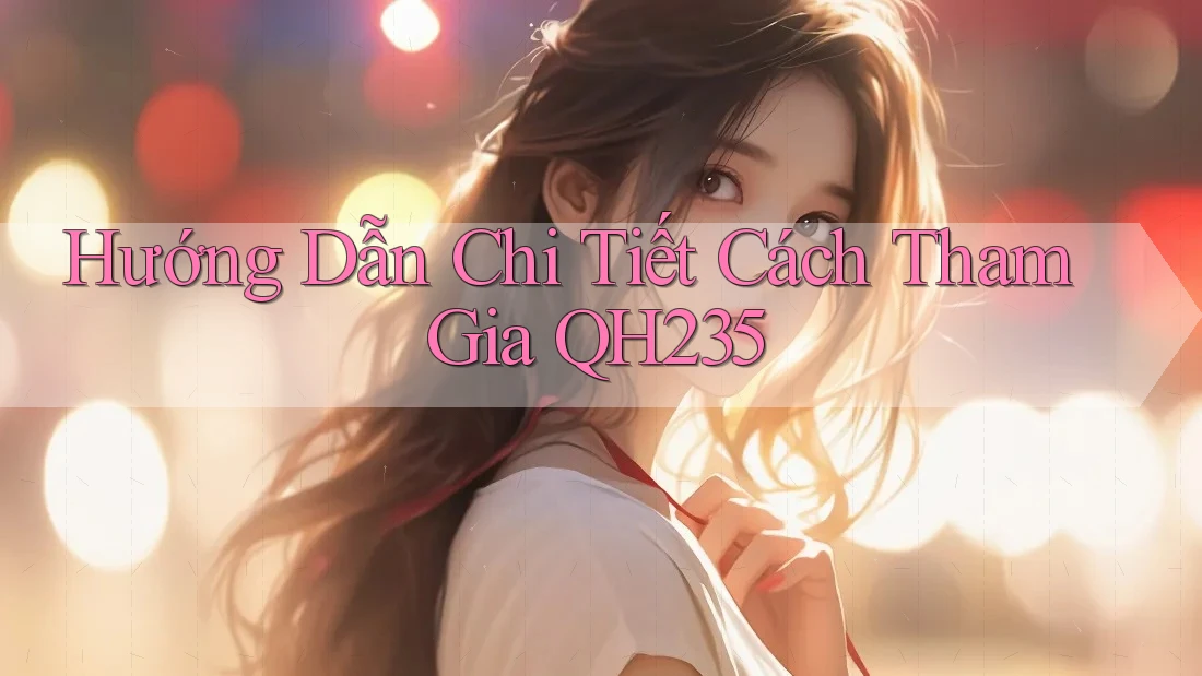 Hướng Dẫn Chi Tiết Cách Tham Gia QH235 Hướng Dẫn Chi Tiết Cách Tham Gia QH235