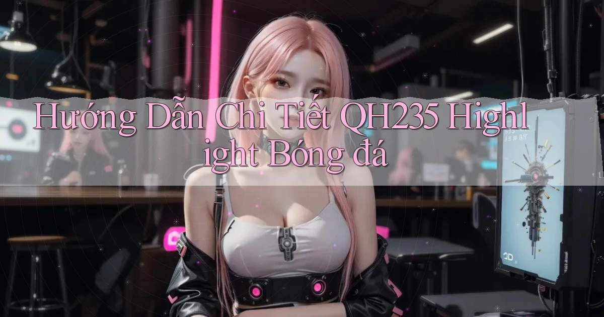 hướng dẫn chi tiết qh235 highlight bóng đá