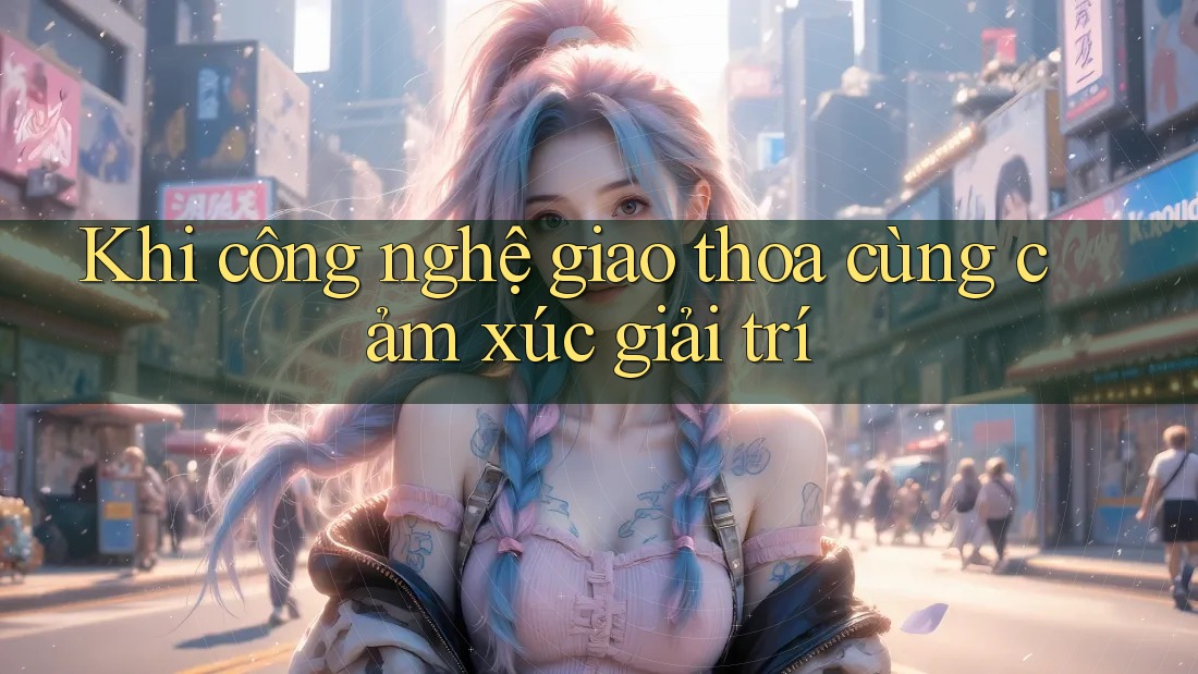 Khi công nghệ giao thoa cùng cảm xúc giải trí