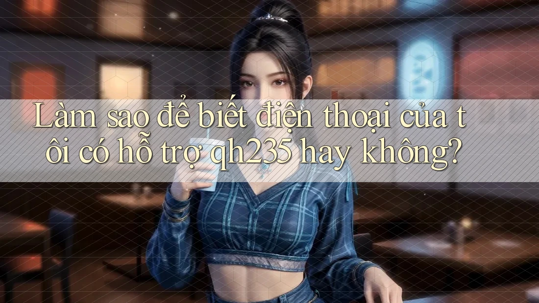 Làm sao để biết điện thoại của tôi có hỗ trợ qh235 hay không?