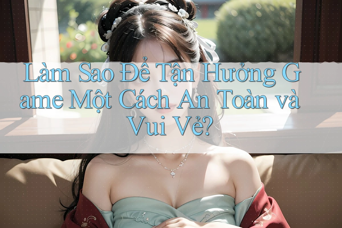 Làm Sao Để Tận Hưởng Game Một Cách An Toàn và Vui Vẻ? Làm Sao Để Tận Hưởng Game Một Cách An Toàn và Vui Vẻ?