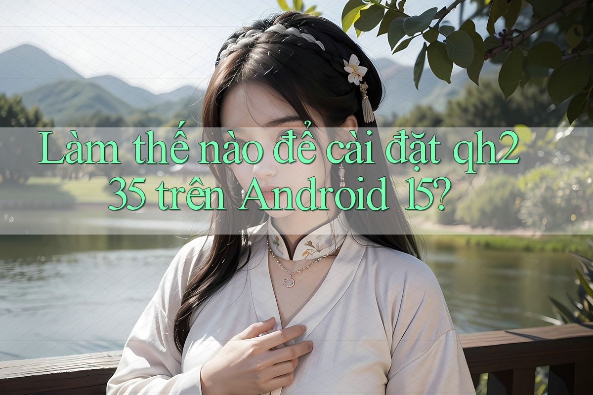 Làm thế nào để cài đặt qh235 trên Android 15?