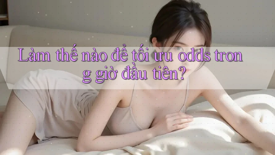 Làm thế nào để tối ưu odds trong giờ đầu tiên? Làm thế nào để tối ưu odds trong giờ đầu tiên?