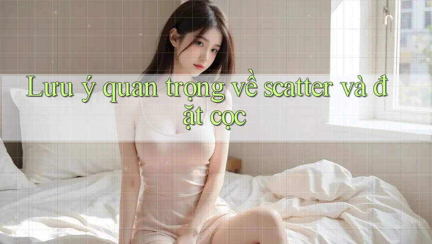 Lưu ý quan trọng về scatter và đặt cọc Lưu ý quan trọng về scatter và đặt cọc