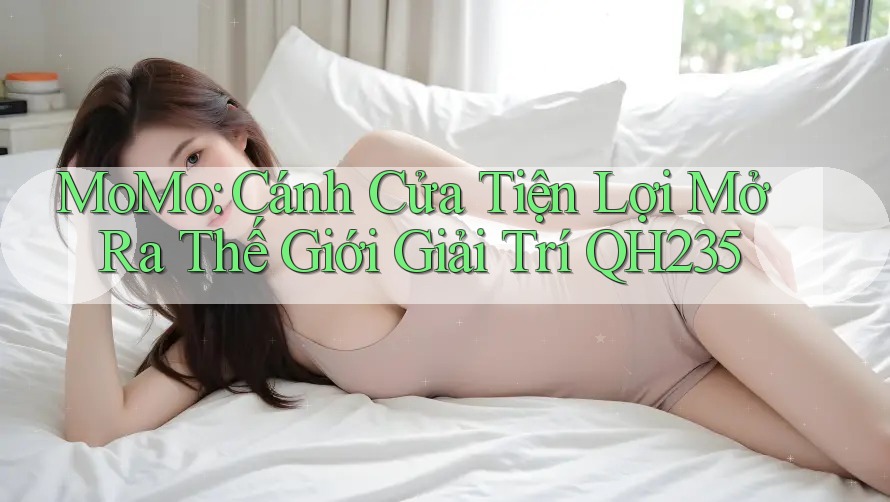 MoMo: Cánh Cửa Tiện Lợi Mở Ra Thế Giới Giải Trí QH235 MoMo: Cánh Cửa Tiện Lợi Mở Ra Thế Giới Giải Trí QH235