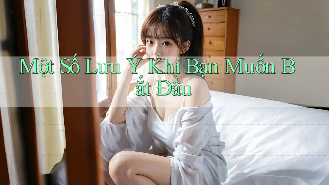 Một Số Lưu Ý Khi Bạn Muốn Bắt Đầu Một Số Lưu Ý Khi Bạn Muốn Bắt Đầu