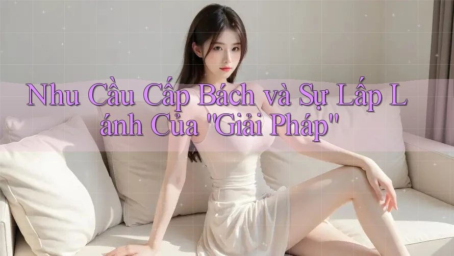 Nhu Cầu Cấp Bách và Sự Lấp Lánh Của “Giải Pháp” Nhu Cầu Cấp Bách và Sự Lấp Lánh Của “Giải Pháp”