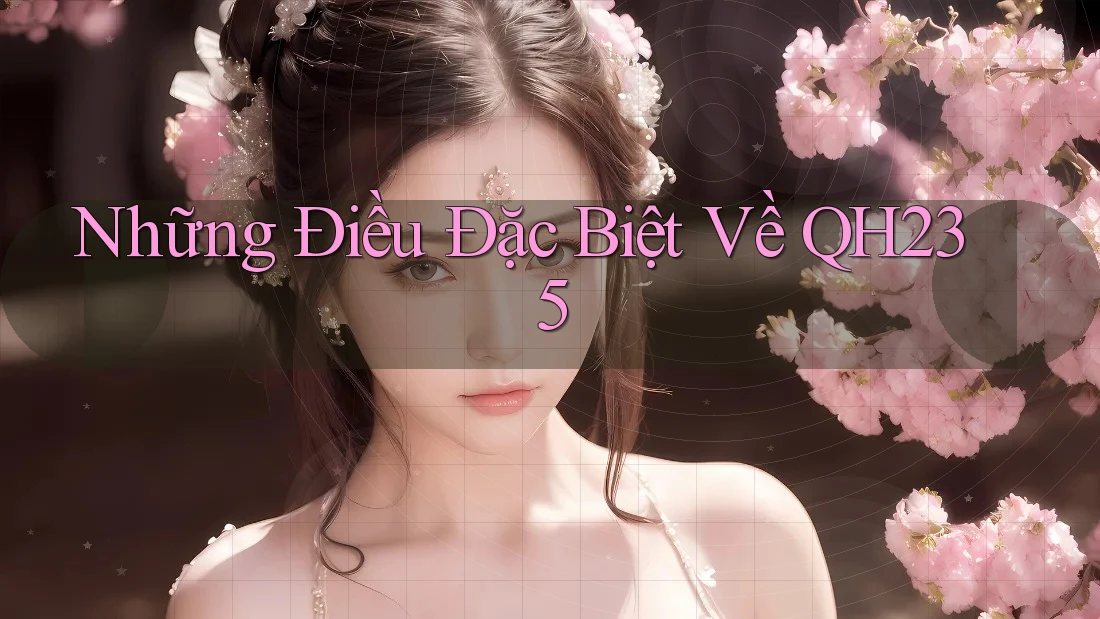 Những Điều Đặc Biệt Về QH235 Những Điều Đặc Biệt Về QH235