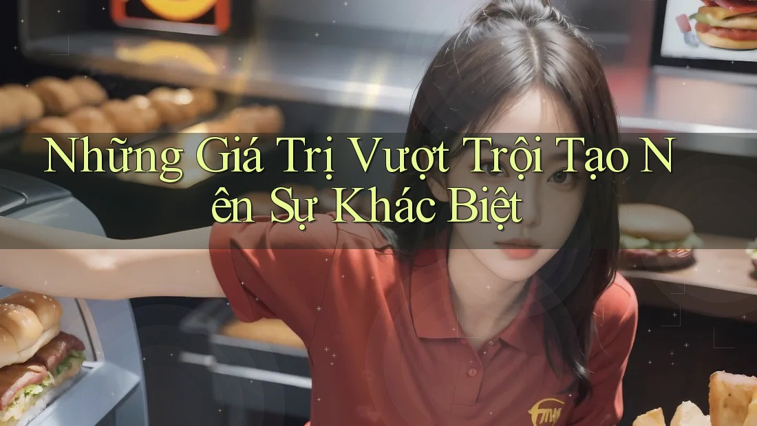 Những Giá Trị Vượt Trội Tạo Nên Sự Khác Biệt