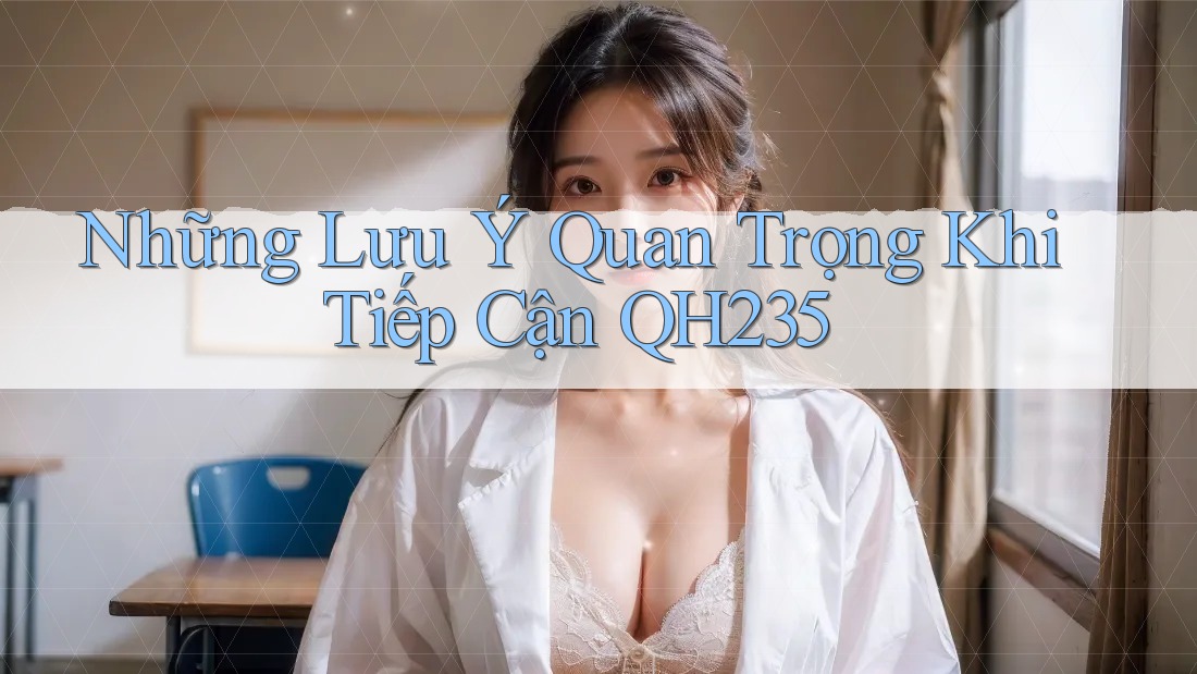 Những Lưu Ý Quan Trọng Khi Tiếp Cận QH235