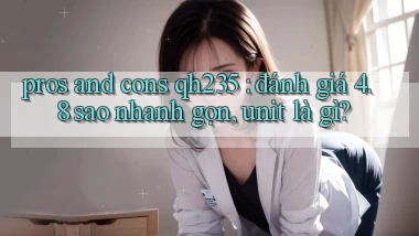 pros and cons qh235 đánh giá 4.8 sao nhanh gọn, unit là gì