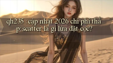 qh235 cập nhật 2026 chi phí thấp scatter là gì lừa đặt cọc