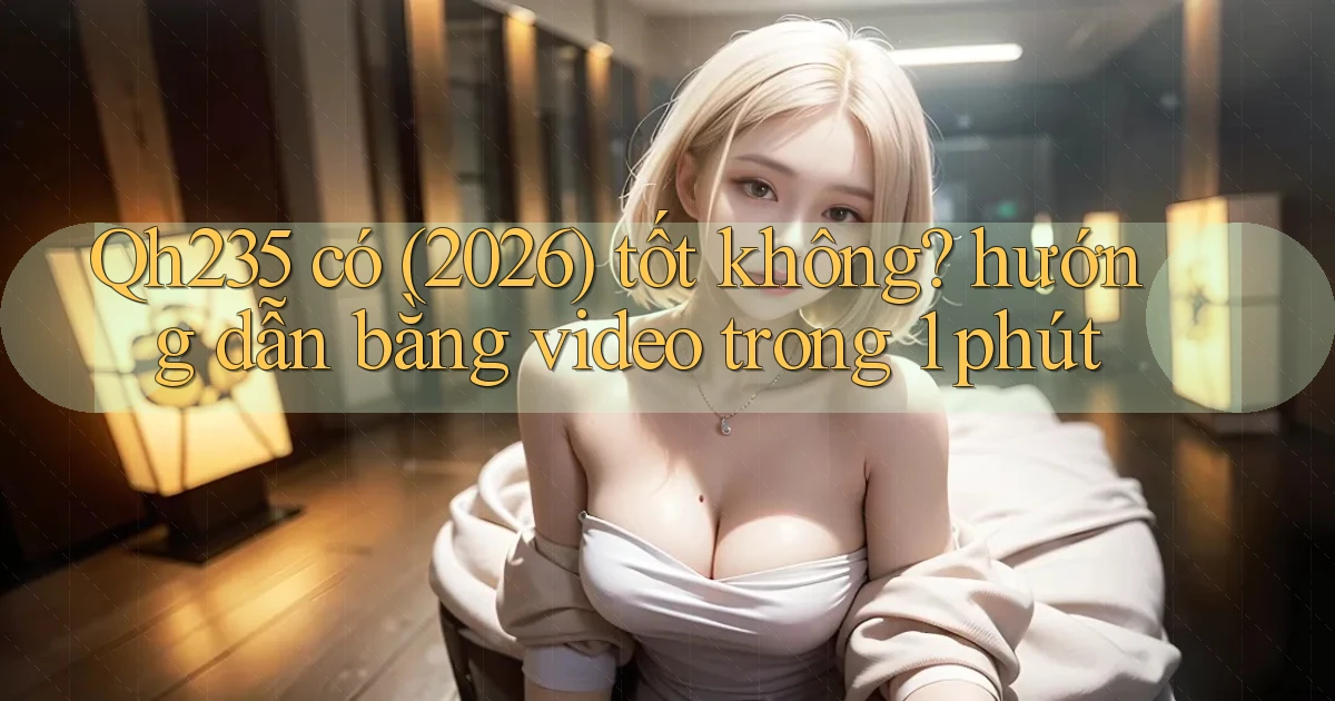 Qh235 có (2026) tốt không hướng dẫn bằng video trong 1 phút