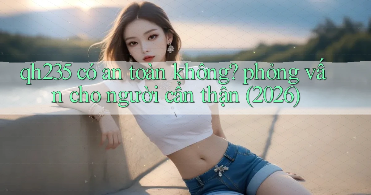 qh235 có an toàn không phỏng vấn cho người cẩn thận (2026)
