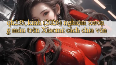 qh235, kinh (2026) nghiệm xương máu trên Xiaomi cách chia vốn