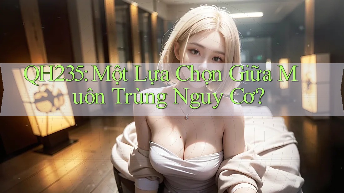 QH235: Một Lựa Chọn Giữa Muôn Trùng Nguy Cơ? QH235: Một Lựa Chọn Giữa Muôn Trùng Nguy Cơ?