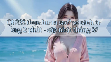 Qh235 thực hư ra sao so sánh trong 2 phút   cập nhật tháng 8