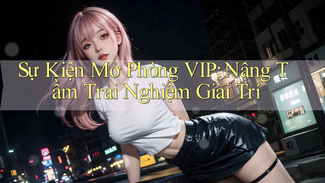 Sự Kiện Mở Phòng VIP: Nâng Tầm Trải Nghiệm Giải Trí Sự Kiện Mở Phòng VIP: Nâng Tầm Trải Nghiệm Giải Trí