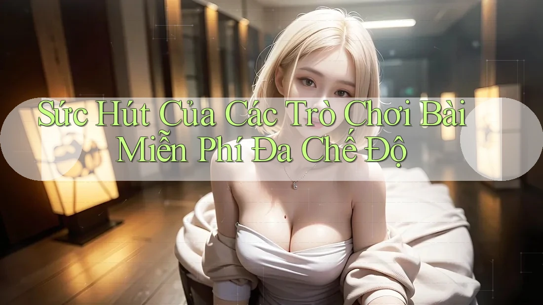 Sức Hút Của Các Trò Chơi Bài Miễn Phí Đa Chế Độ