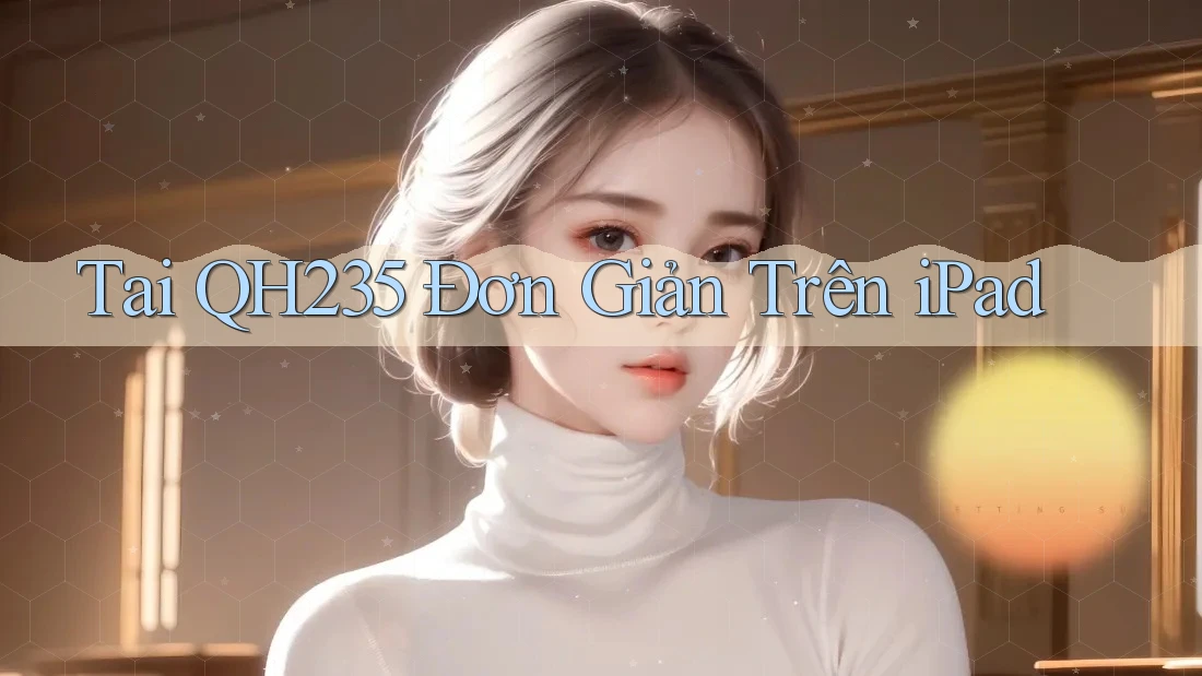 Tai QH235 Đơn Giản Trên iPad Tai QH235 Đơn Giản Trên iPad