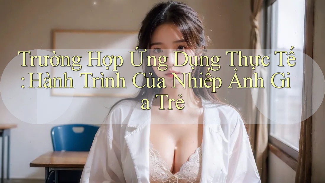 Trường Hợp Ứng Dụng Thực Tế: Hành Trình Của Nhiếp Ảnh Gia Trẻ Trường Hợp Ứng Dụng Thực Tế: Hành Trình Của Nhiếp Ảnh Gia Trẻ